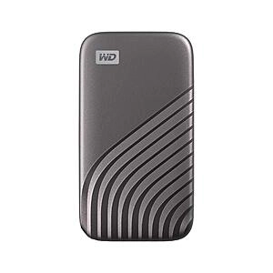 2TB WD My Passport Portable External SSD (Space Gray)