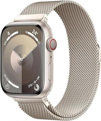 Stainless Steel Milanese Loop Band for Apple Watch (Silver)