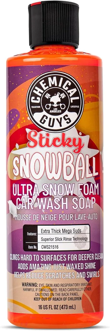 CWS21564 Sticky Snowball Ultra Snow Foam Car Wash Soap