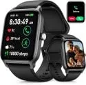 1.8" Fitness Tracker Smartwatch w/ HR, Sp02 & Sleep Monitor