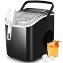 26lb/24hr Self-Cleaning Countertop Ice Maker