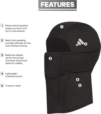 Alphaskin Balaclava ski mask