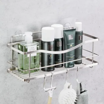 Kincmax Premium Shower Caddy with 4-Hooks