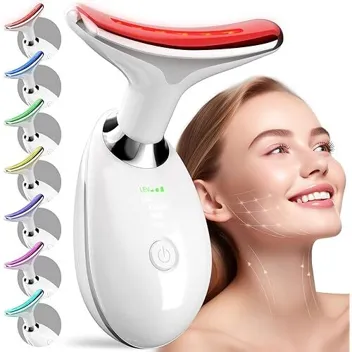 Mosnami 7-Color Vibrating Facial Massager