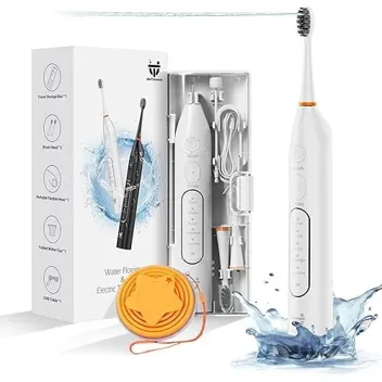 UltrTxenova 2-in-1 Water Flosser & Electric Toothbrush