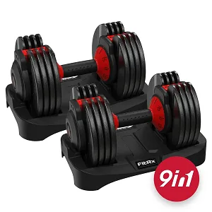 FitRX Smartbell 5-25lb Adjustable Dumbbell (Pair)