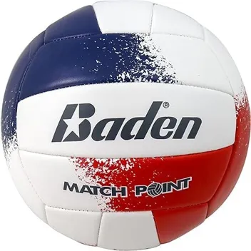 Match Point Cushioned Synthetic Recreation Backyard Volleyball