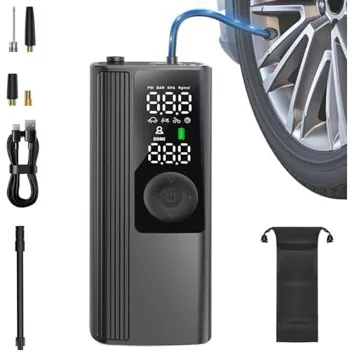 Juvihuxy 150PSI Portable Tire Inflator Air Compressor