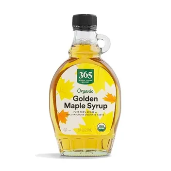 8oz Organic Grade A Golden Color Maple Syrup