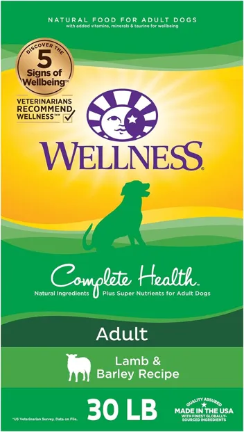 Wellness Complete Health Dry Dog Food (Chicken & Oatmeal, 5-Pound)