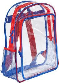 PACKISM Clear Backpack, Small Clear Backpack Stadium Approved