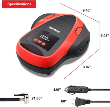 Teromas ‎TMS-3015 Tire Inflator Air Compressor