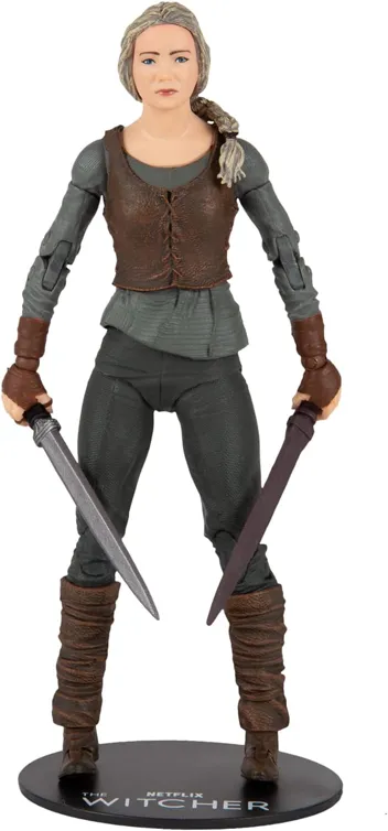 The Witcher Ciri (Season 2) 7" Action Figure with Accessories w/ Prime