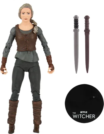 The Witcher Ciri (Season 2) 7" Action Figure with Accessories w/ Prime