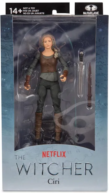 The Witcher Ciri (Season 2) 7" Action Figure with Accessories w/ Prime