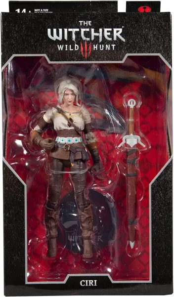 The Witcher Ciri (Season 2) 7" Action Figure with Accessories w/ Prime