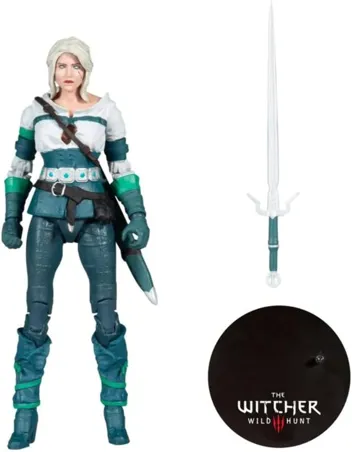 The Witcher Ciri (Season 2) 7" Action Figure with Accessories w/ Prime