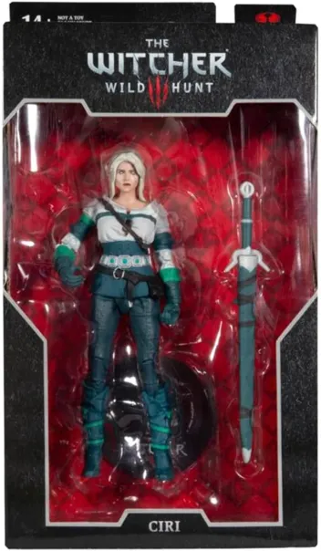 The Witcher Ciri (Season 2) 7" Action Figure with Accessories w/ Prime