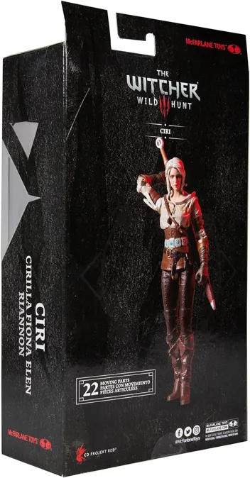 The Witcher Ciri (Season 2) 7" Action Figure with Accessories w/ Prime