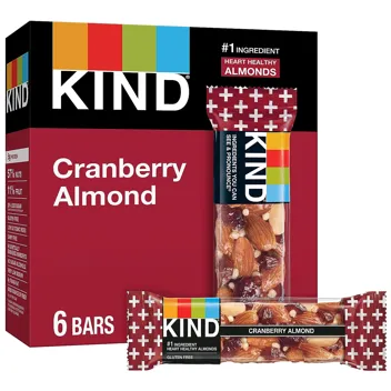 Caramel Almond & Sea Salt Healthy Snacks Bars (12-Count)