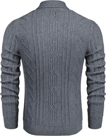 Coofandy Slim Fit Shawl Collar Sweater