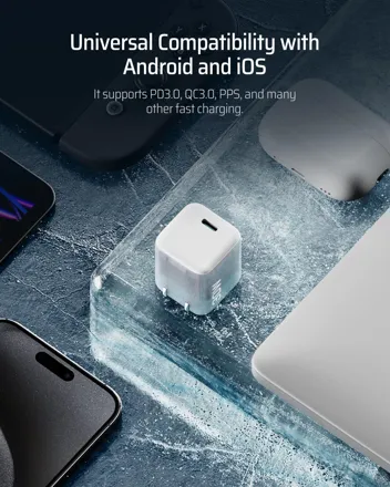 Cuktech 30W GaN III USB-C Mini Wall Charger