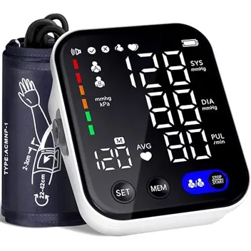 5" Display Blood Pressure Monitor with 8.7-17" Cuff