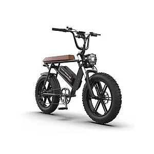 AOSTIRMOTOR 750W STORM (20" Fat Tire, 48V 12.5AH Battery)