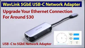 USB-C to 5Gbps Ethernet adapter