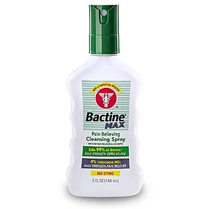 [S&S]: 5-Oz Max First Aid Pain Relief Cleansing Spray w/ 4% Lidocaine