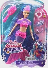 Barbie Mermaid Power 'Malibu' Doll & Accessories Set with Pet, Interchangeable Fins & 5+ Pieces