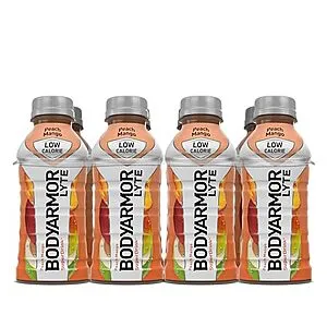 [S&S]: 12-Oz BODYARMOR LYTE Sports Drink (Peach Mango)