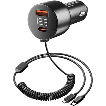 Yantu 78W Metal 4-Port Car Charger