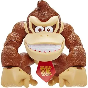 6" Super Donkey Kong Country Deluxe DK Action Figure