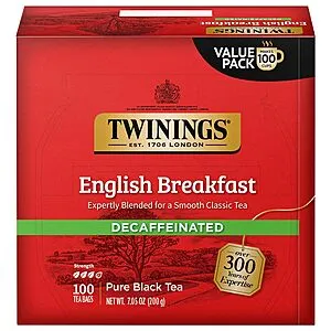 English Breakfast Black Tea (100-Count)