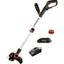 WG163.8 20V 12" Cordless String Trimmer & Edger w/ Battery & Charger