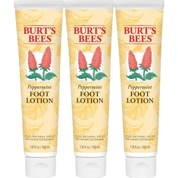 [S&S]: 3.38-Oz Burt's Bees Foot Lotion (Peppermint)