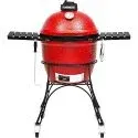 Classic Joe Series II 18-inch Ceramic Charcoal Grill and Smoker with Cart