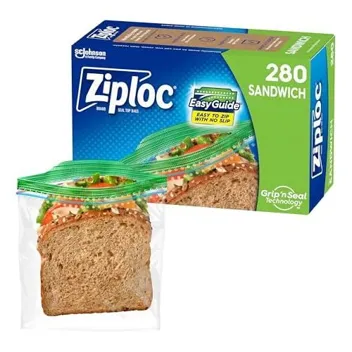 Sandwich and Snack Plastic Storage Bags (280-Count)