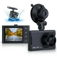 Nexpow Front and Rear 1080p FHD Dash Camera with G-Sensor