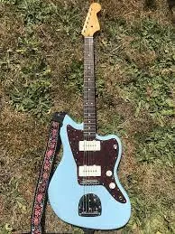 Classic Vibe '60s Jazzmaster Limited-Edition Electric Guitar Daphne Blue