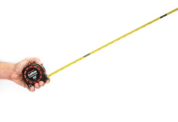 Lufkin 1-3/16" x 25' Shockforce Nite Eye G1 Dual Sided Tape Measure : Sports & Outdoors