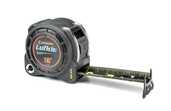 Lufkin 1-3/16" x 25' Shockforce Nite Eye G1 Dual Sided Tape Measure : Sports & Outdoors