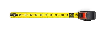 Lufkin 1-3/16" x 25' Shockforce Nite Eye G1 Dual Sided Tape Measure : Sports & Outdoors