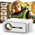 Vizony DP04 1080p Native 450-ANSI Lumen WiFi Mini Projector