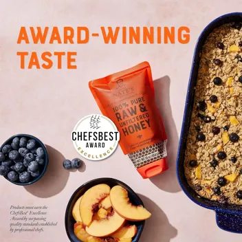 Nate's 100% Pure, Raw & Unfiltered Honey -32oz. 7.93 with Prime Shipping