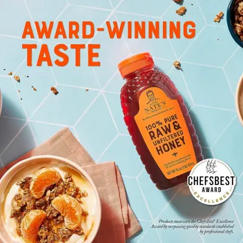 Nate's 100% Pure, Raw & Unfiltered Honey -32oz. 7.93 with Prime Shipping