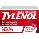 Extra Strength 500mg Acetaminophen Pain Relief Coated Tablets (100ct)