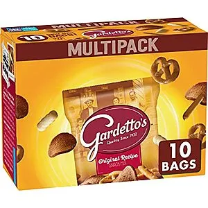 [S&S]: 10-Count 1.75-Oz Gardetto's Snack Mix (Original Recipe)