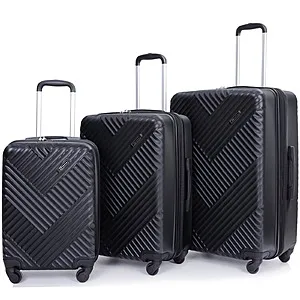 3-Piece Travelhouse Hardshell Lightweight Luggage Set (20"